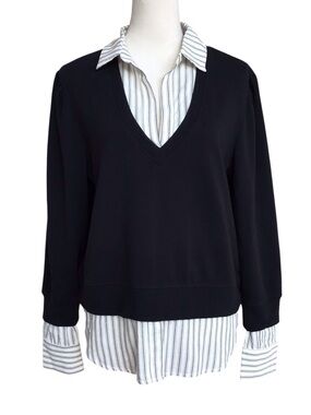 Sundays We Are Sundays Twofer Layered V Neck Top